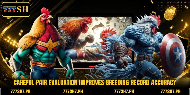 Careful pair evaluation improves breeding record accuracy Careful pair evaluation improves breeding record accuracy