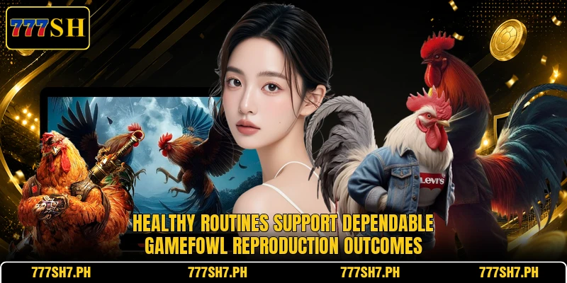 Healthy routines support dependable gamefowl reproduction outcomes Healthy routines support dependable gamefowl reproduction outcomes