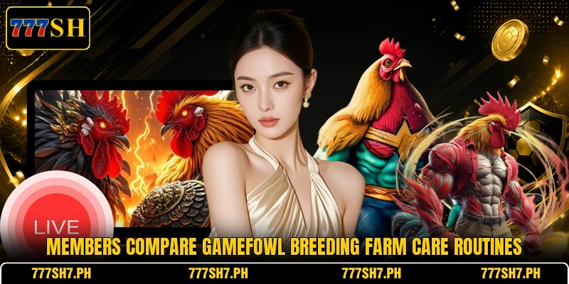 Members compare gamefowl breeding farm care routines Members compare gamefowl breeding farm care routines