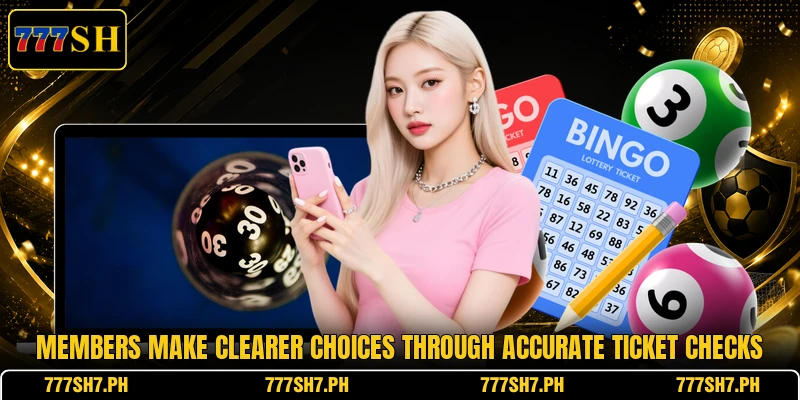 Members make clearer choices through accurate ticket checks Members make clearer choices through accurate ticket checks