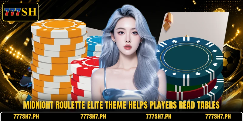 Midnight Roulette Elite theme helps players read tables Midnight Roulette Elite theme helps players read tables
