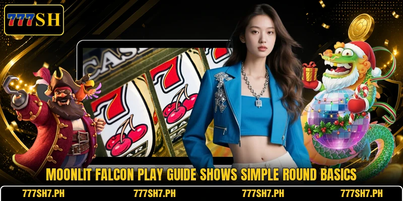 Moonlit Falcon play guide shows simple round basics Moonlit Falcon play guide shows simple round basics