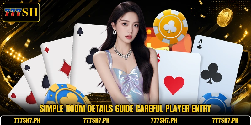 Simple room details guide careful player entry Simple room details guide careful player entry