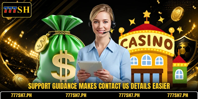 Support guidance makes contact us details easier Support guidance makes contact us details easier